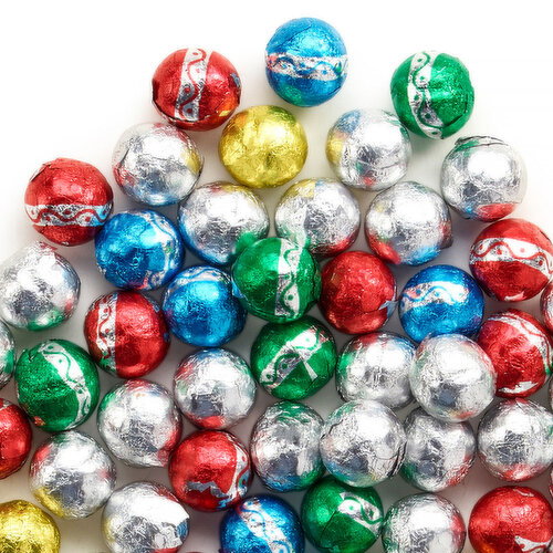 Chocolate - Foil Wrapped Balls, Bulk