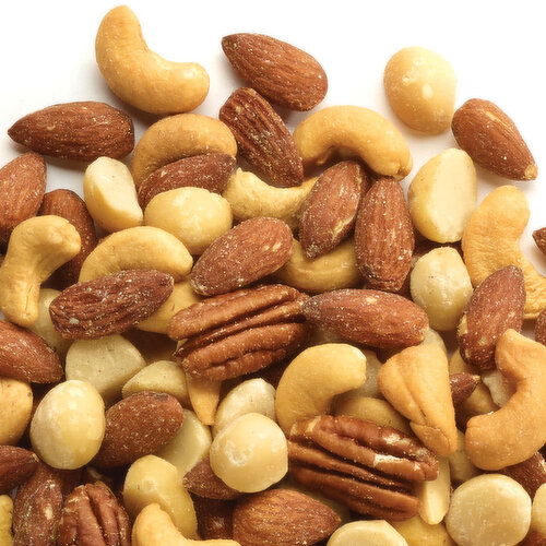 Mixed Nuts - Unsalted With Macadamia, Bulk