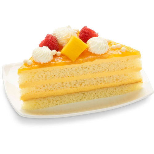 Original Cakerie - Mango Mousse Cake Slice