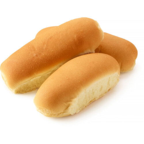 Bake Shop - White Hot Dog Buns