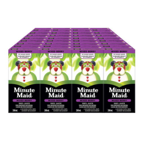 Minute Maid - Mixed Berry Juice Boxes