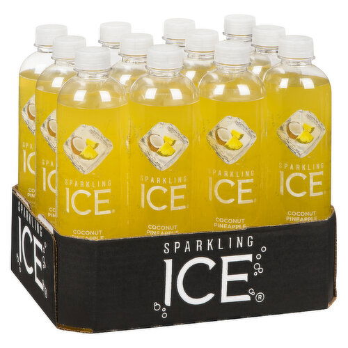 Sparkling Ice - Flavoured Sparkling Water, Coconut Pineapple