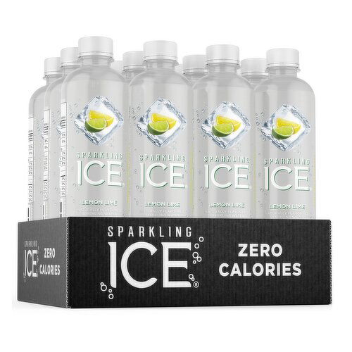 Sparkling Ice - Flavoured Sparkling Water, Lemon Lime