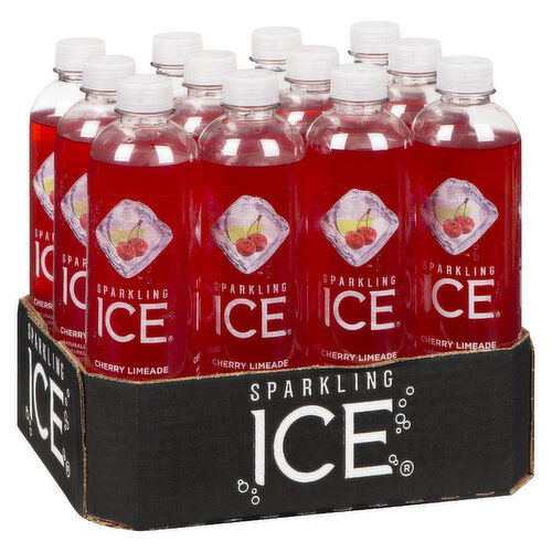 Sparkling Ice - Flavoured Sparkling Water, Cherry Limeade