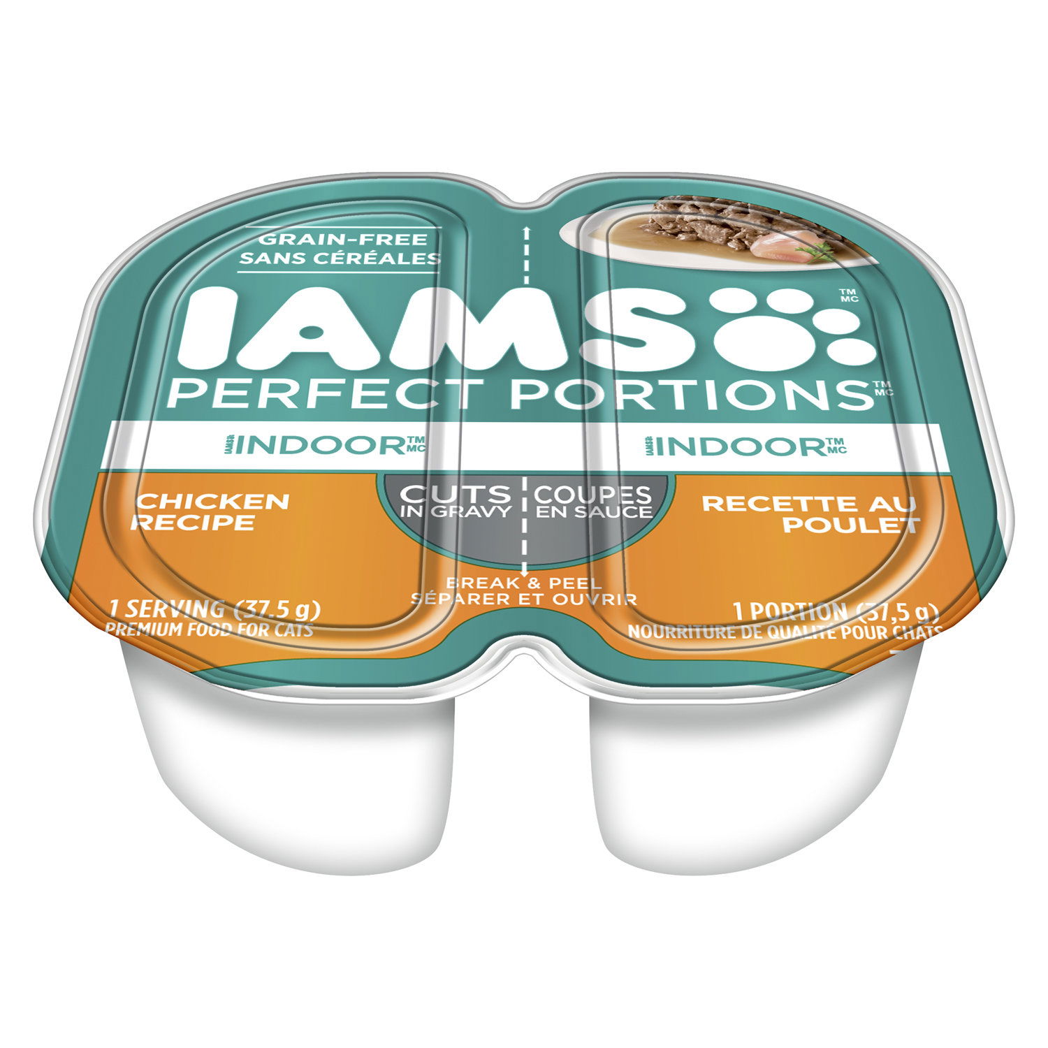 Iams Wet Cat Food Perfect Portions Indoor Cat Chicken Save On Foods