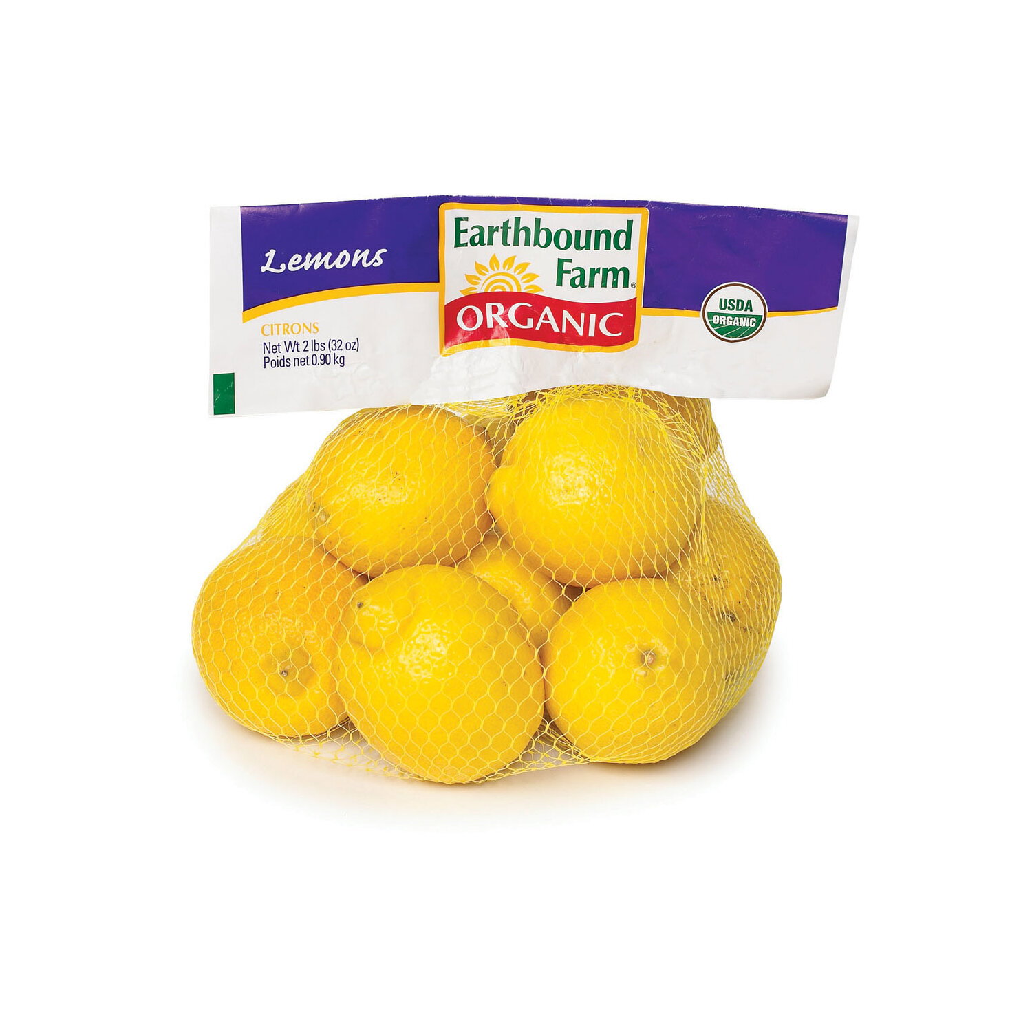 Earthbound Farm - Organic Lemons, 2lb Bag - Urban Fare