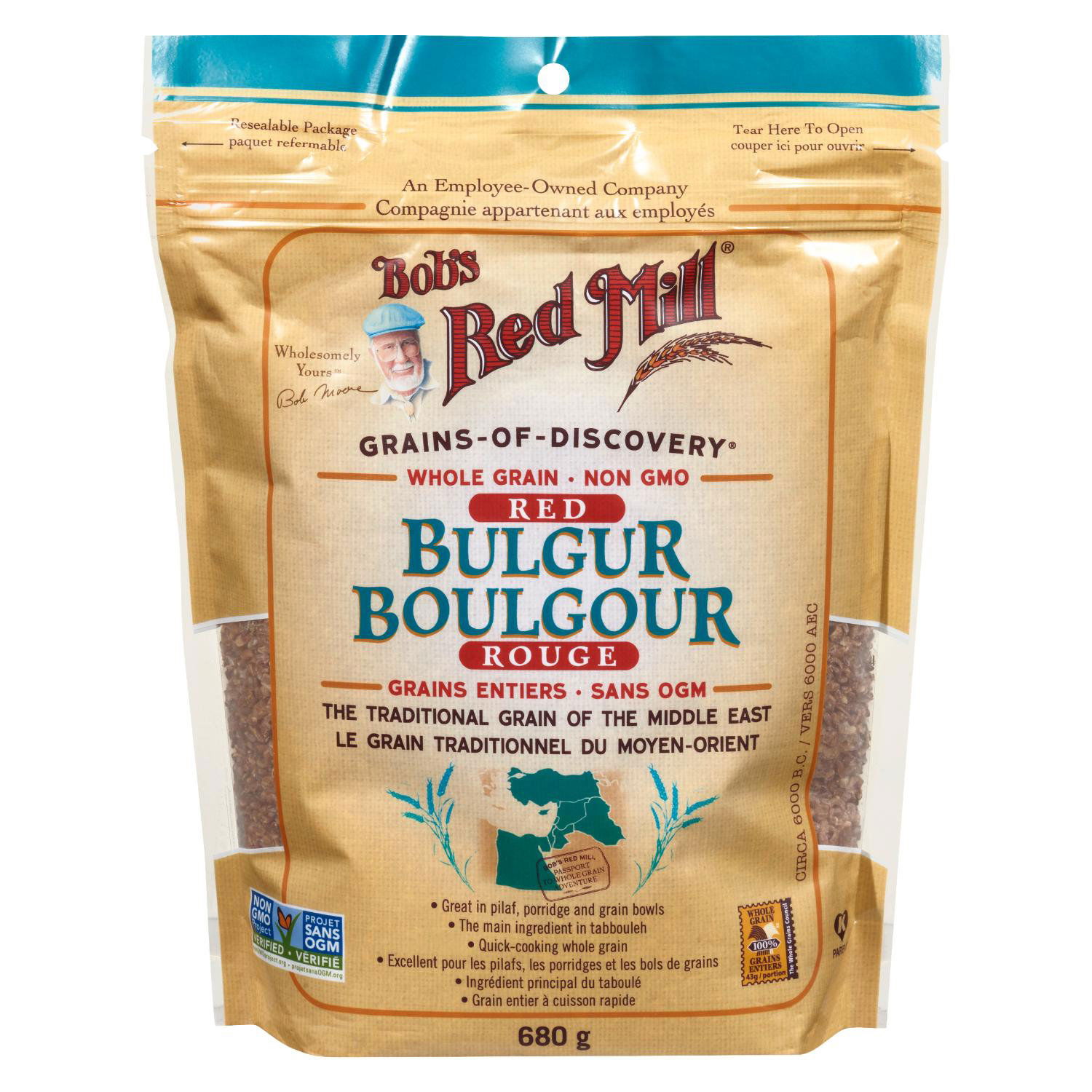 Bob s Red Mill Red Bulgur Whole Grain Save On Foods