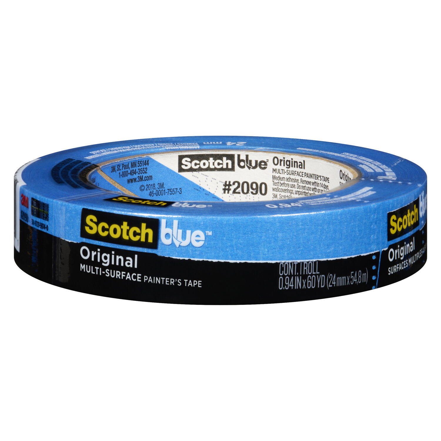 Ruban De Masquage Scotch Original – 48 Mm X 50 M, Lot De 10 Rouleaux, Parfait Pour La Peinture