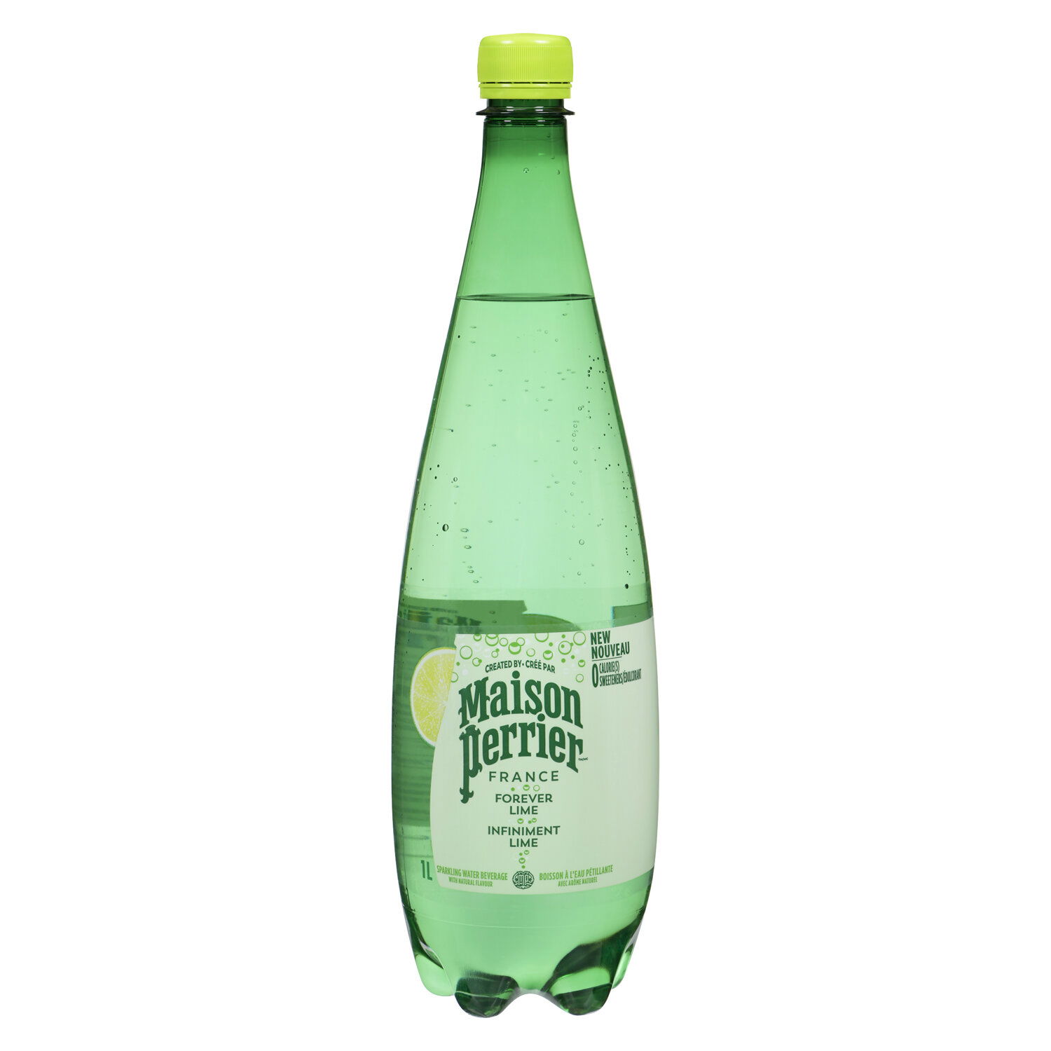 Perrier とと 2本 Maison Perrier Sparkling Water - Forever Lime - 8 x 330ml