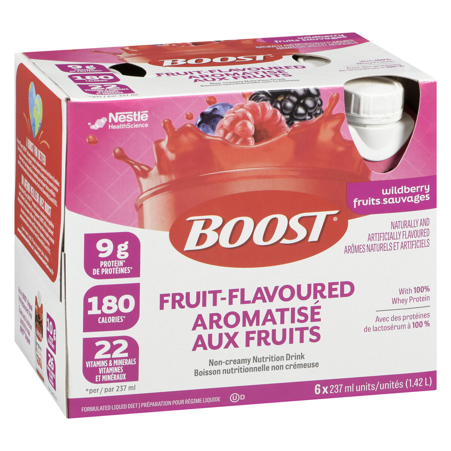 Boost - Nutrition Fruit Flavoured Beverage - Wildberry - Quality-Foods Boost - Nutrition Fruit Flavoured Beverage - Wildberry - Quality-Foods