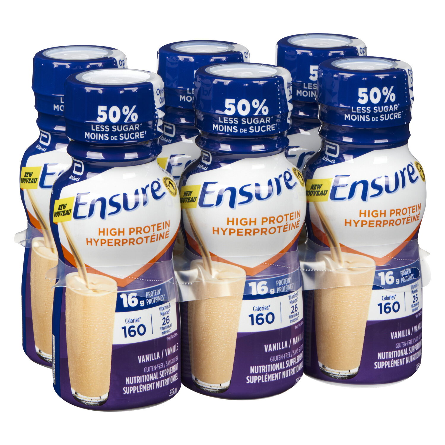 Ensure - High Protein Vanilla- 50% Less Sugar - Save-On-Foods