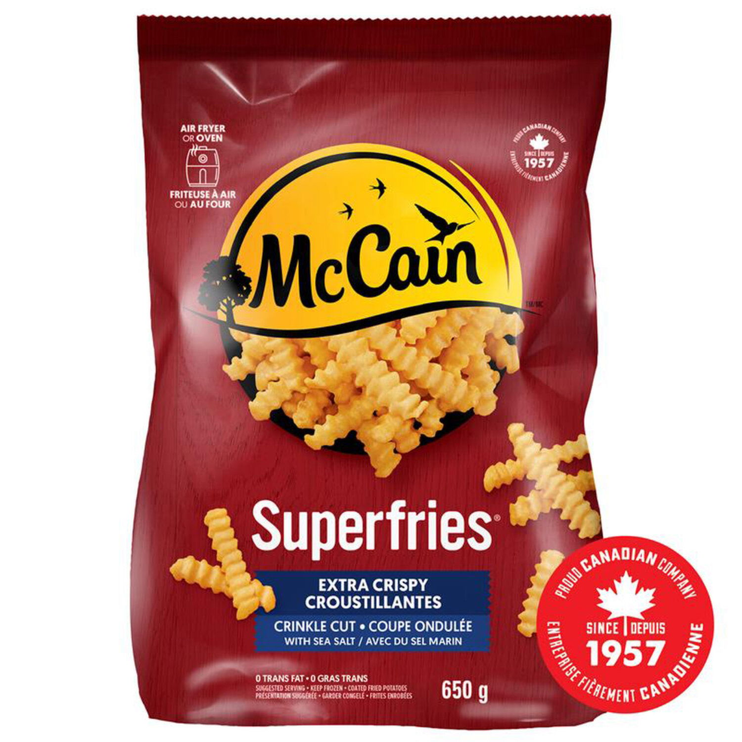 mccain crinkle cut chips