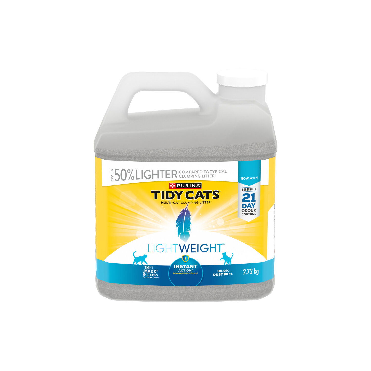 Purina Tidy Cats Light Weight Instant Action Multi-Cat, Clumping