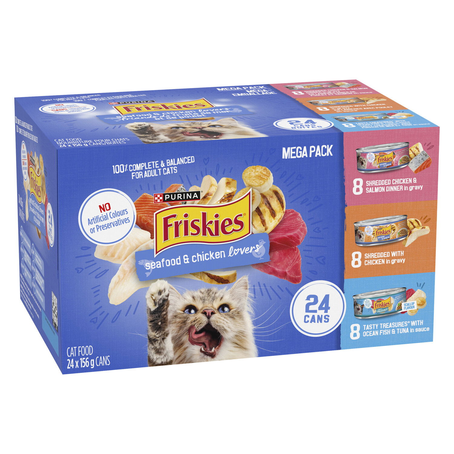 Purina Friskies Chicken Seafood Variety Pack Save On Foods