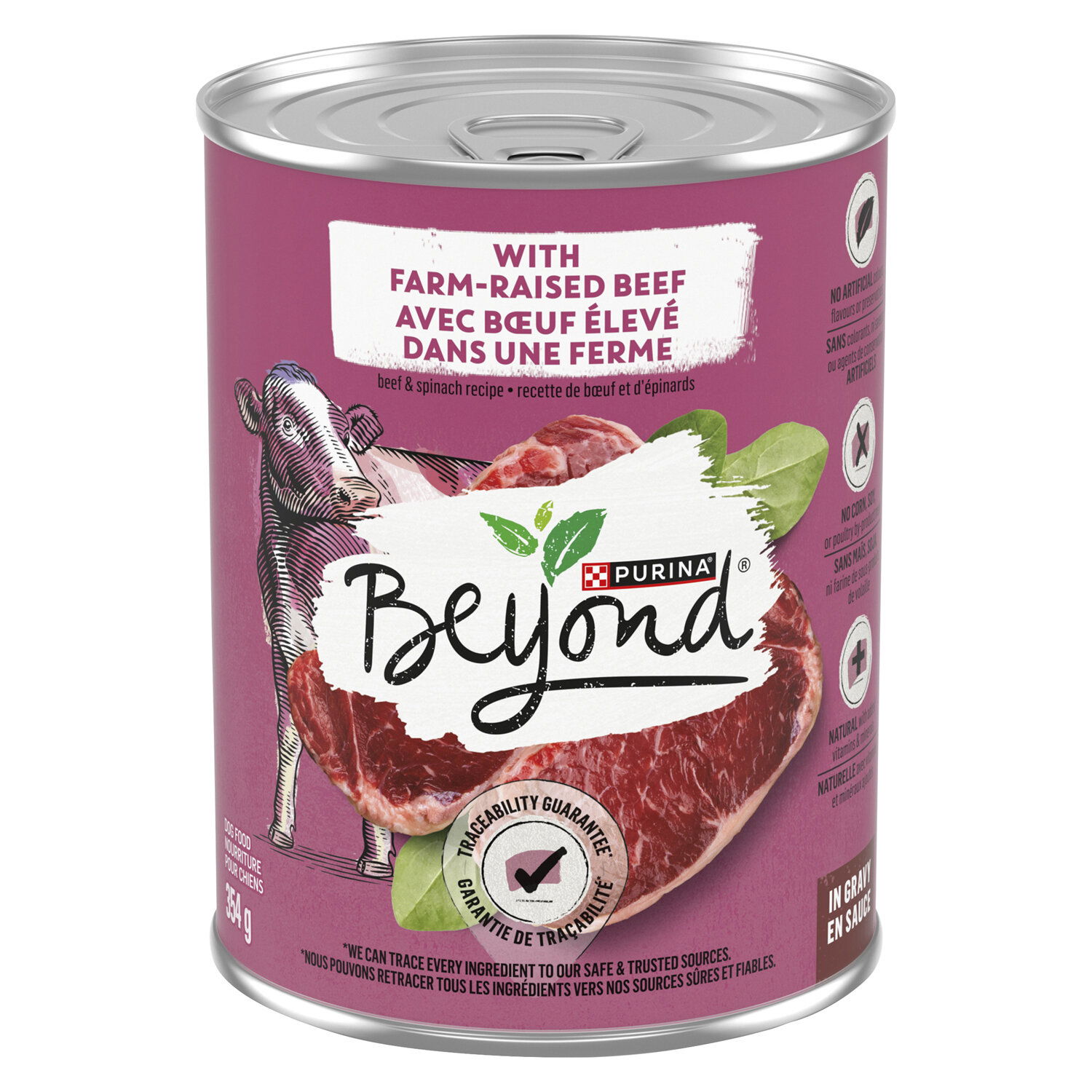 Purina beyond canned dog food best sale