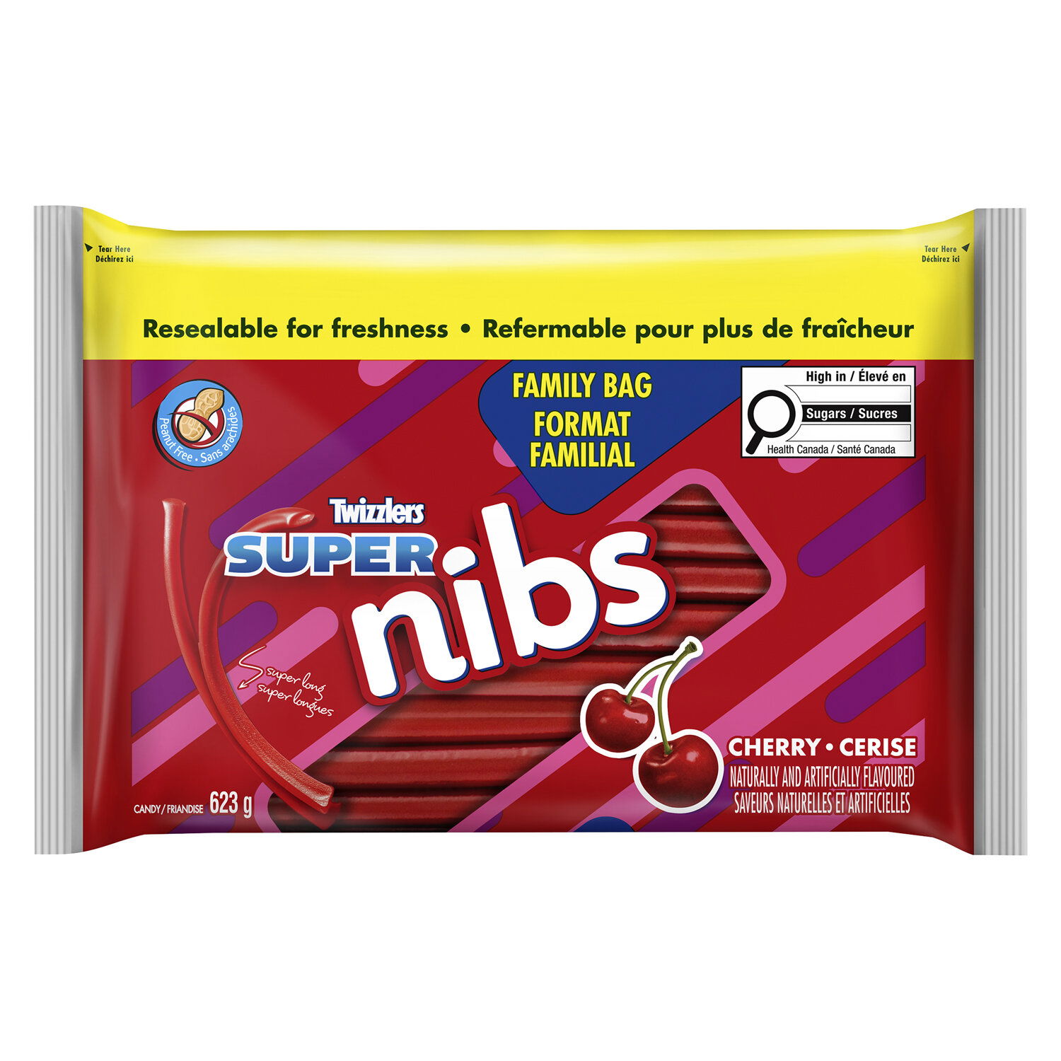 Twizzlers - Super Nibs Cherry - Save-On-Foods