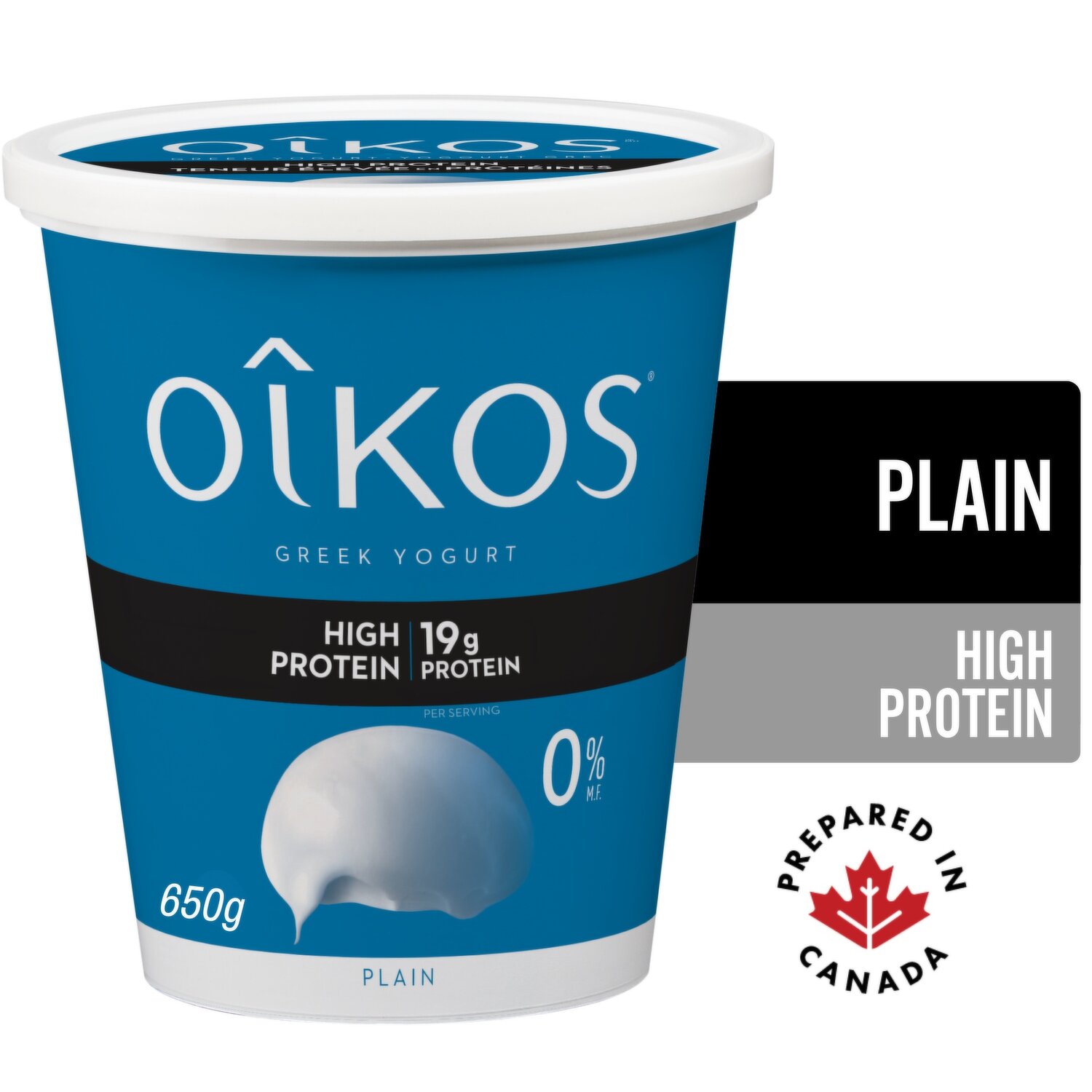 Oikos Greek Yogurt High Protein Plain
