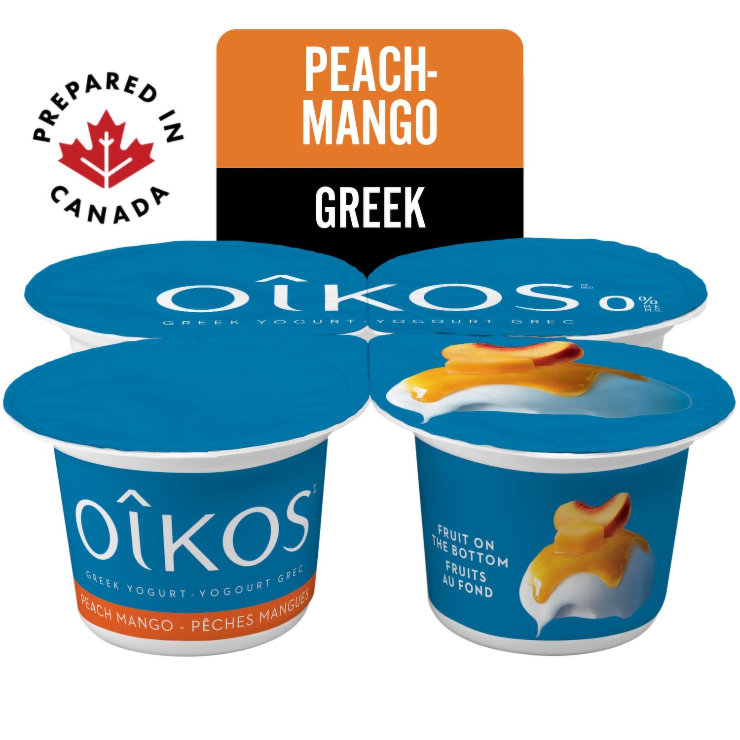 OIKOS - Greek Yogurt 2% - Strawberry Banana - Urban Fare