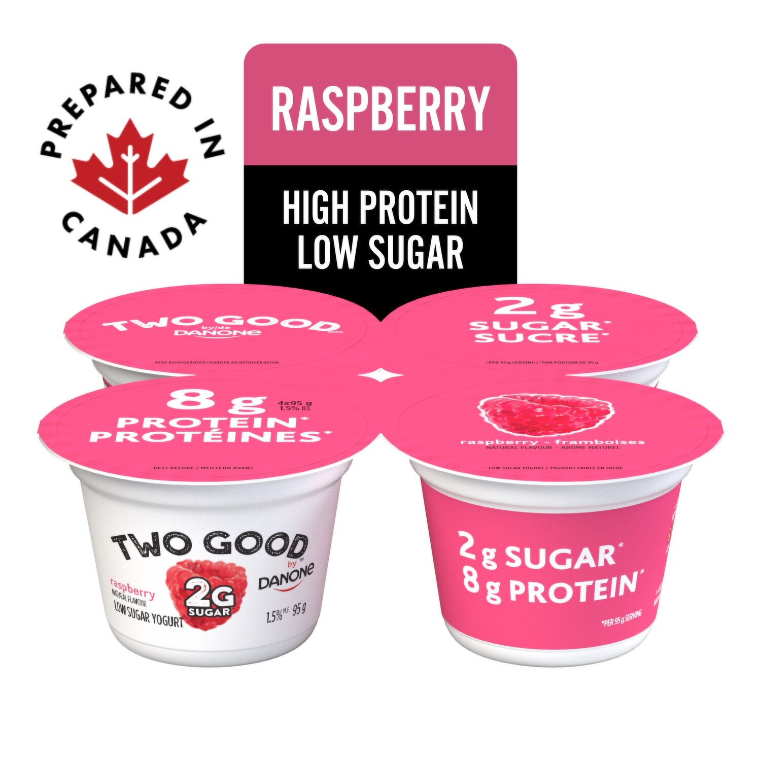 【Yuri★様】専用・赤360g×2袋≪フォロー割特価≫ Two Good - Vanilla Greek Yogurt, High Protein Low Sugar 4x95g