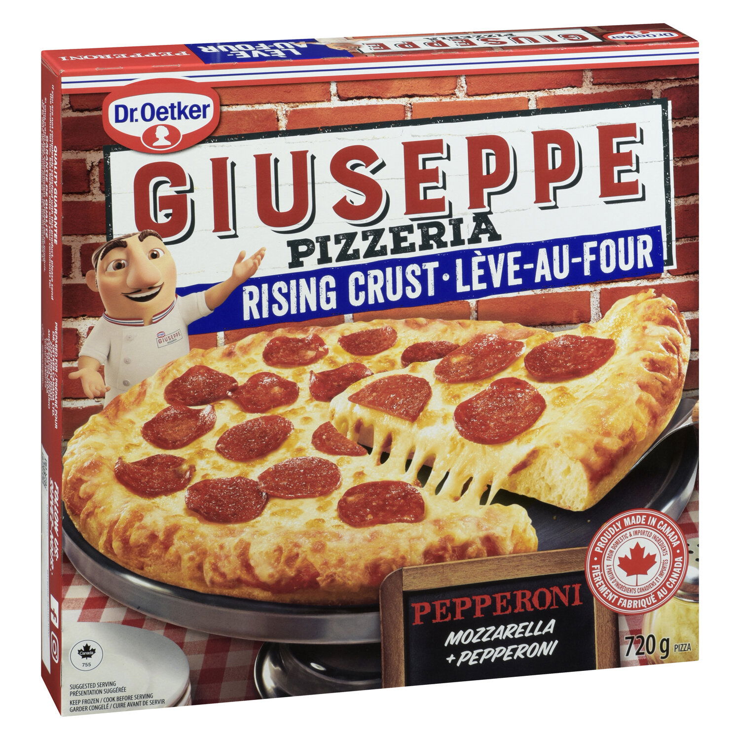 Dr. Oetker - Giuseppe Pizzeria Thin Crust Deluxe Pizza