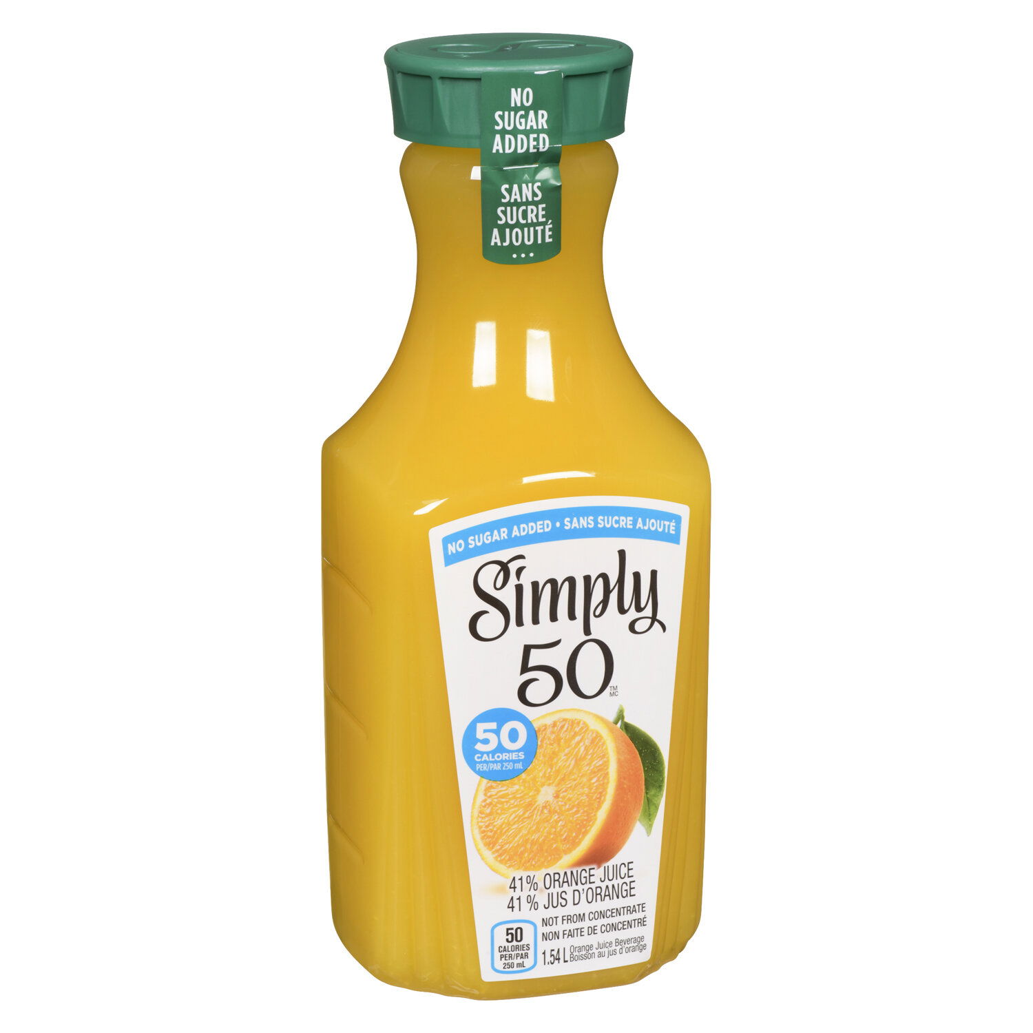 Simply Orange Juice 50 No Sugar Added