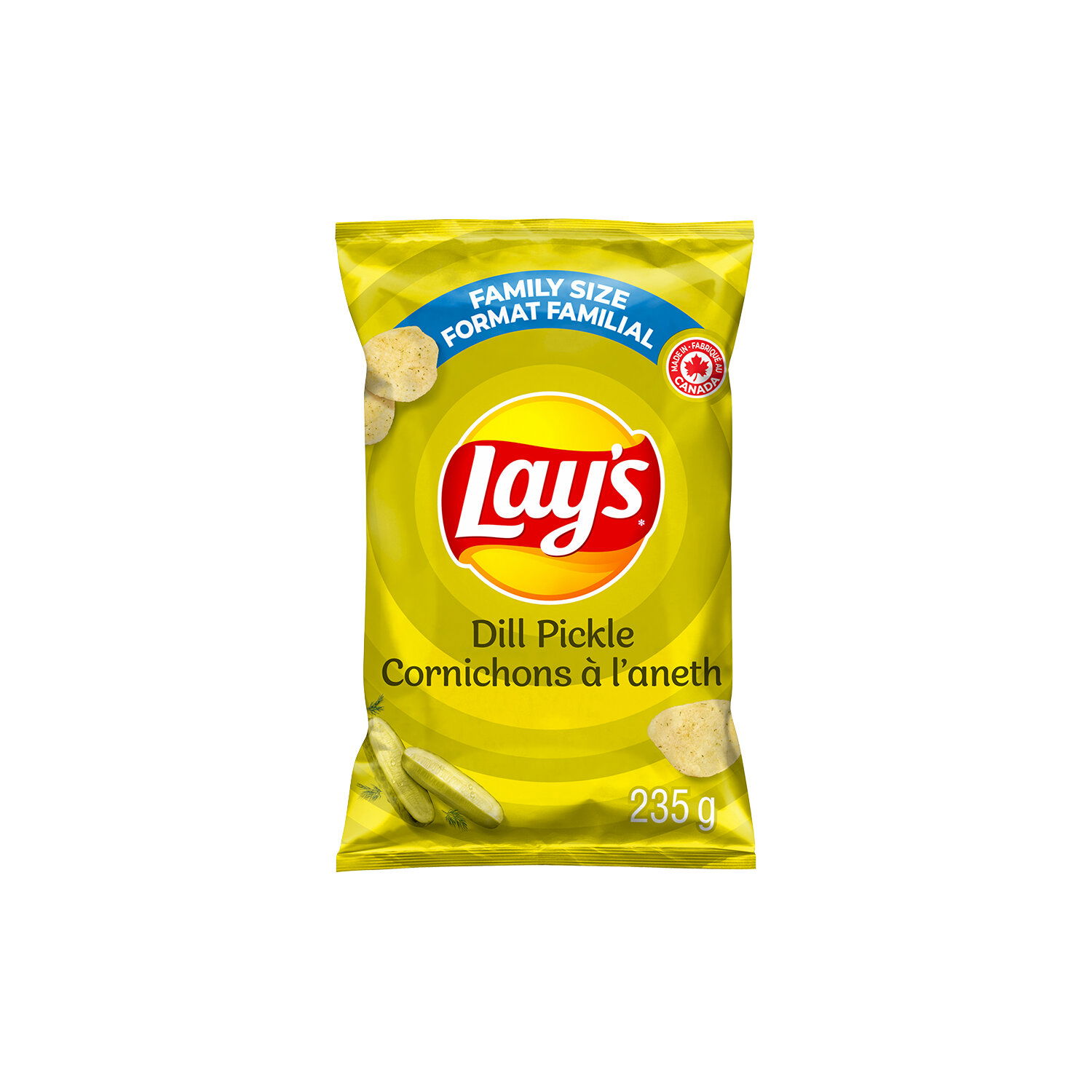 Lay s Potato Chips Dill Pickle Family Size Quality Foods