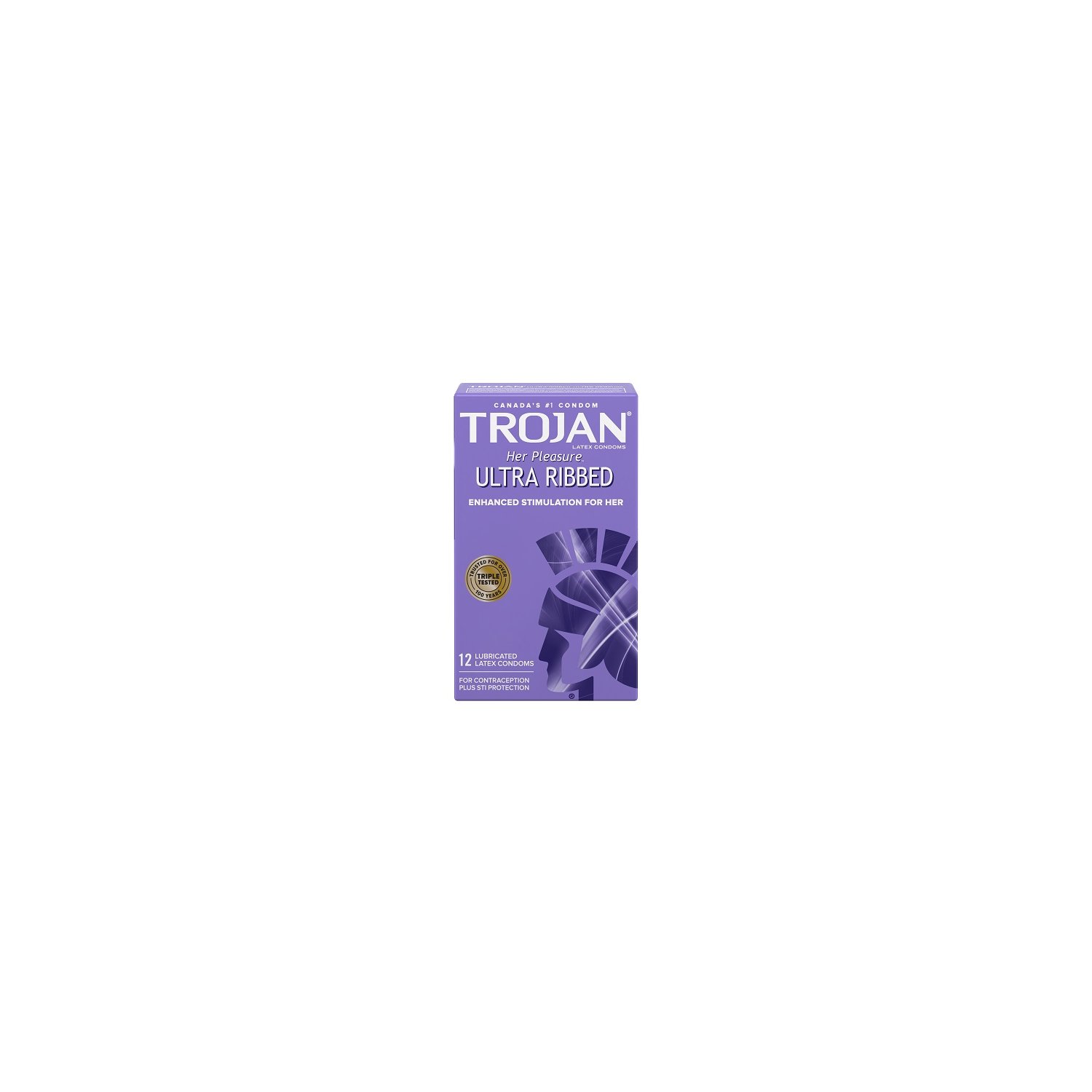 Trojan - Her Pleasure Condoms Ultra Ribbed - PriceSmart Foods, image size:1500x1500