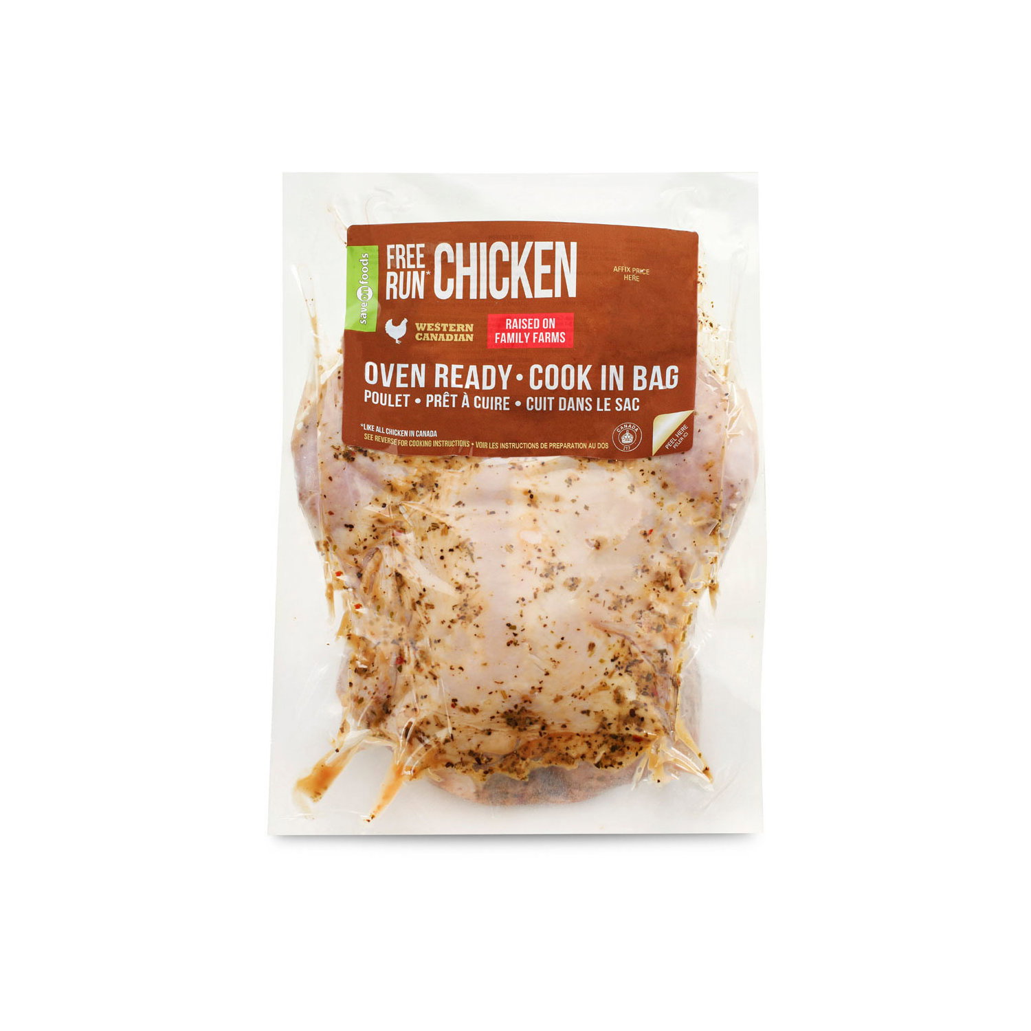 Save-On-Foods - Tuscan Chicken Oven Ready - Cook in Bag - Urban Fare