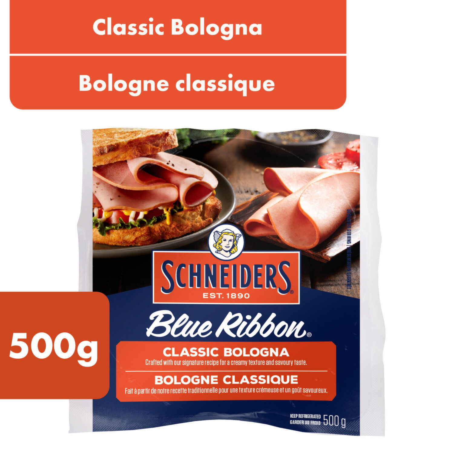 BOLOGNA #16中田英寿　XL Schneiders - Blue Ribbon Classic Bologna - Save-On-Foods