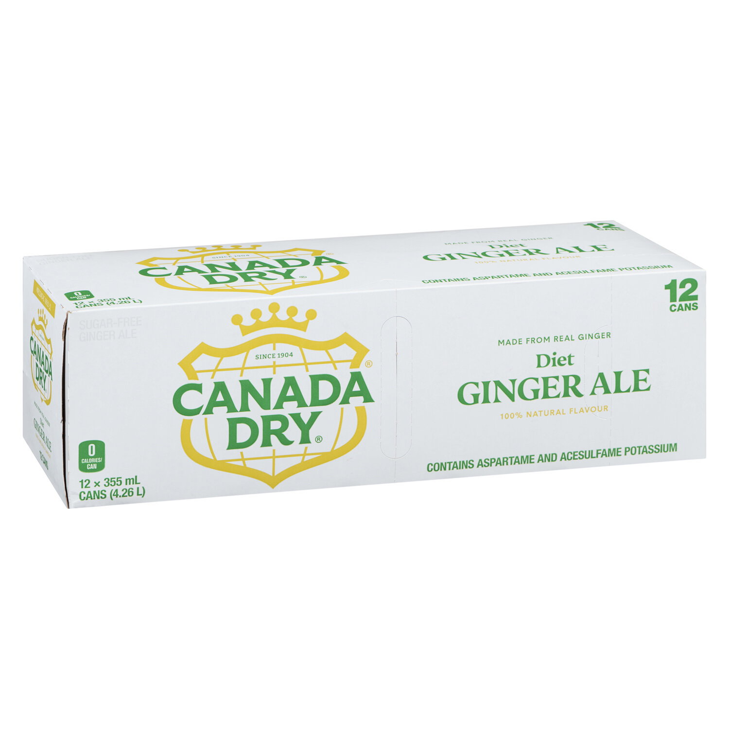Canada Dry - Diet Ginger Ale, 355mL Cans - Save-On-Foods