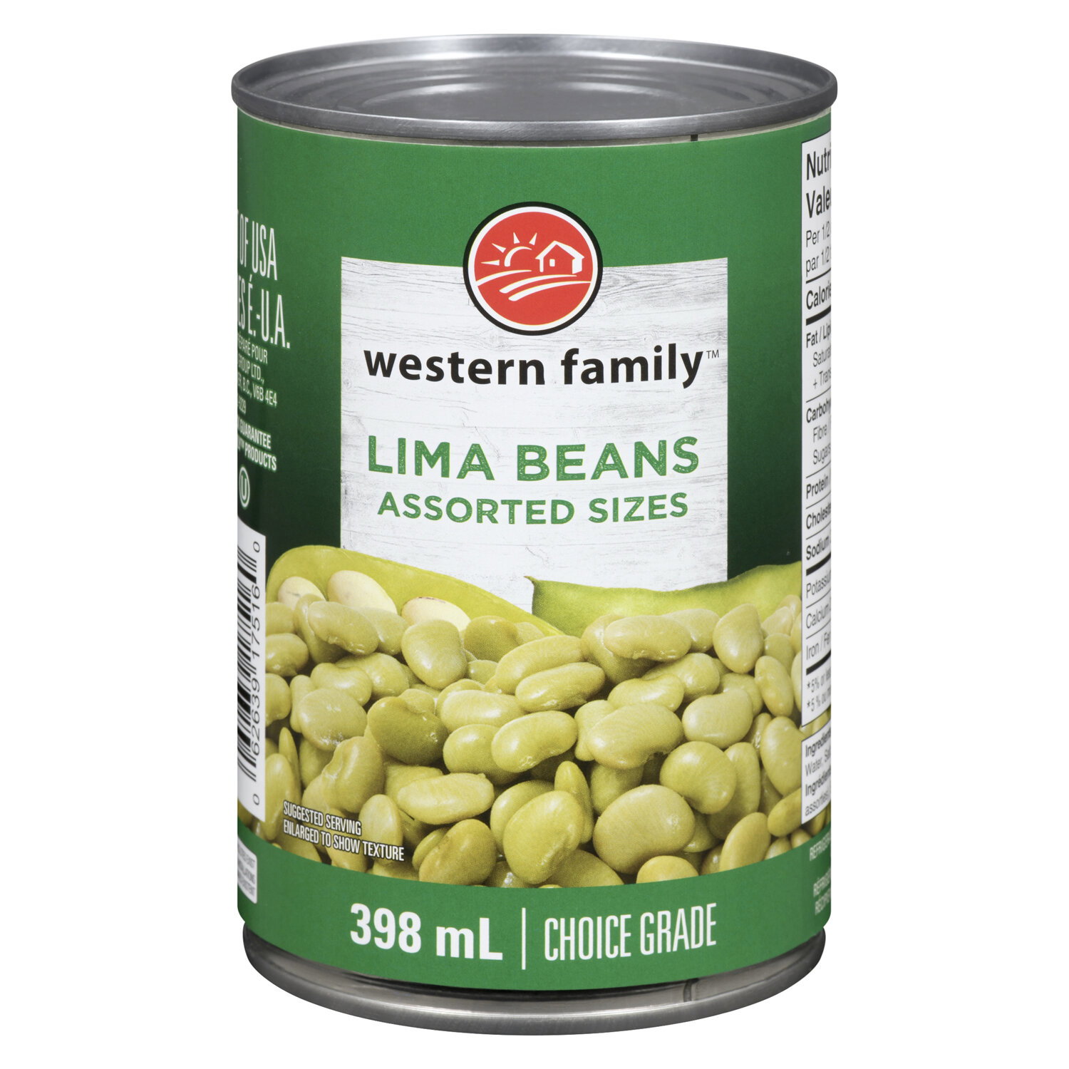 Western Family - Lima Beans - Save-On-Foods