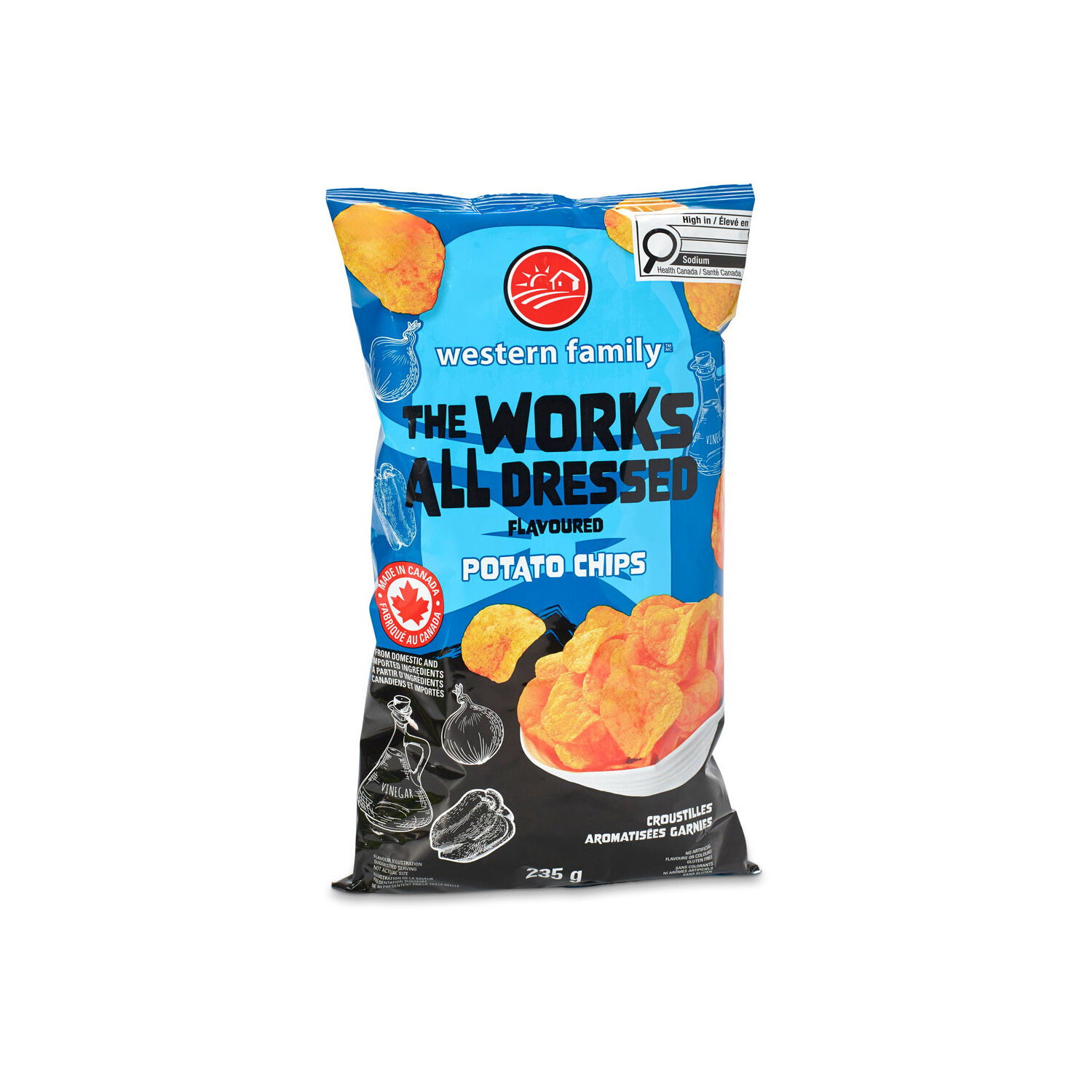 Western Family - The Works All Dressed Potato Chips - PriceSmart Foods