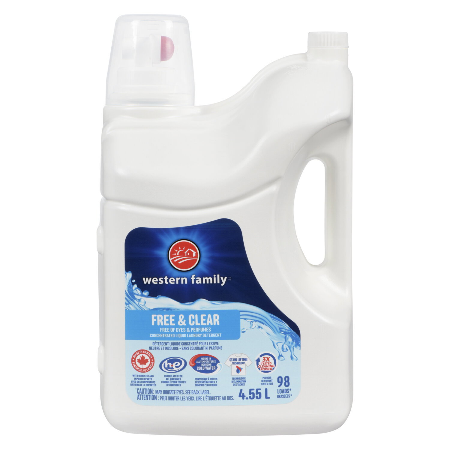 Western Family - Laundry Detergent Free & Clear