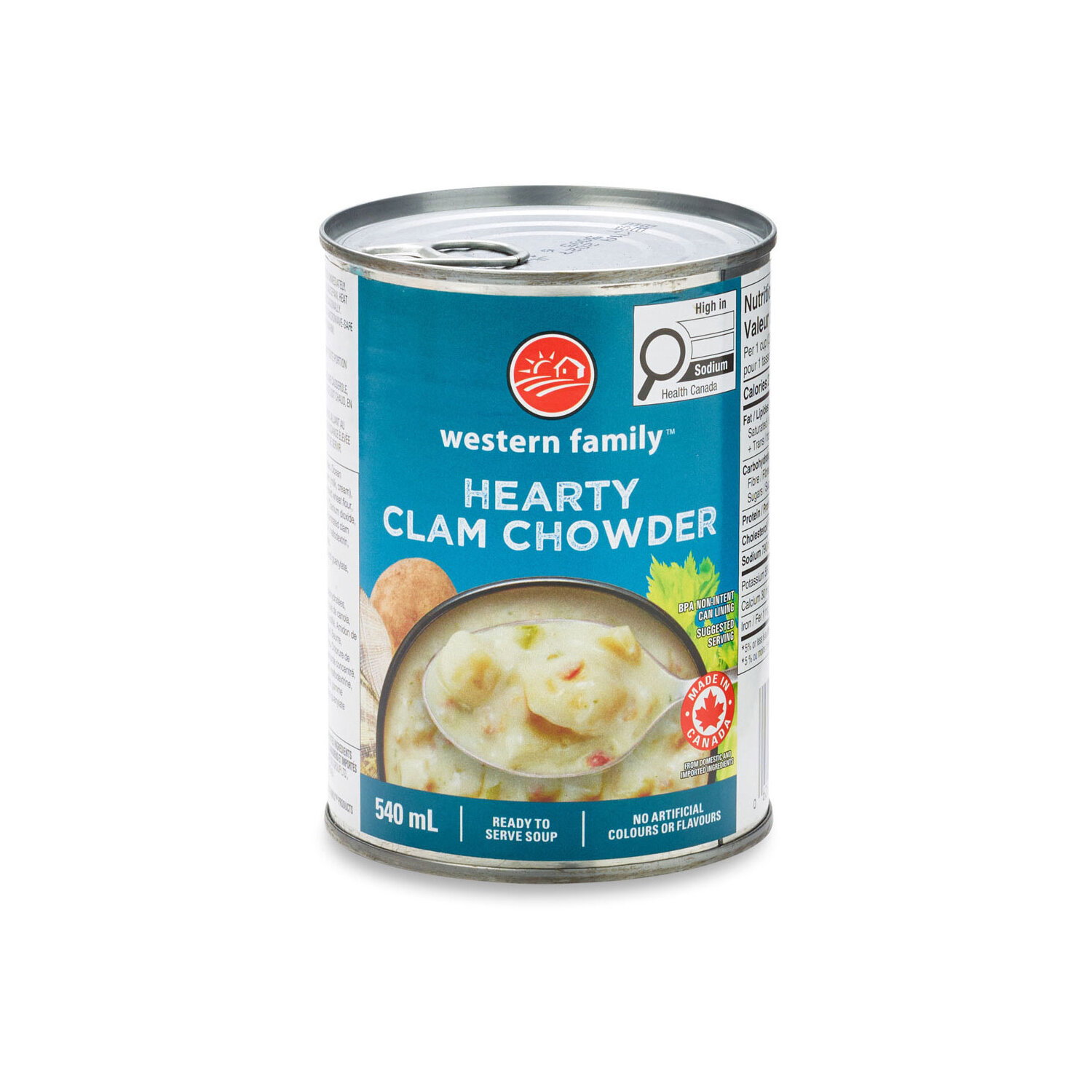 Western Family - Hearty Clam Chowder Soup - Save-On-Foods