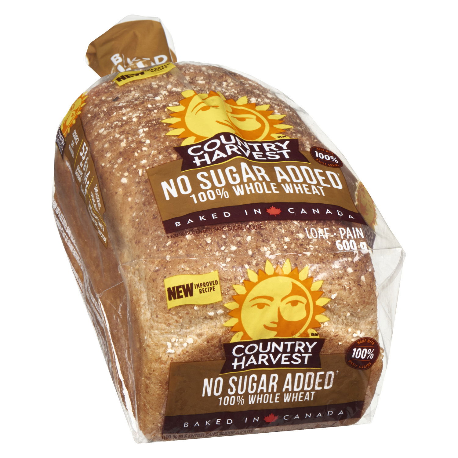 Country Harvest   Whole Wheat Bread No Sugar Added   Save On Foods