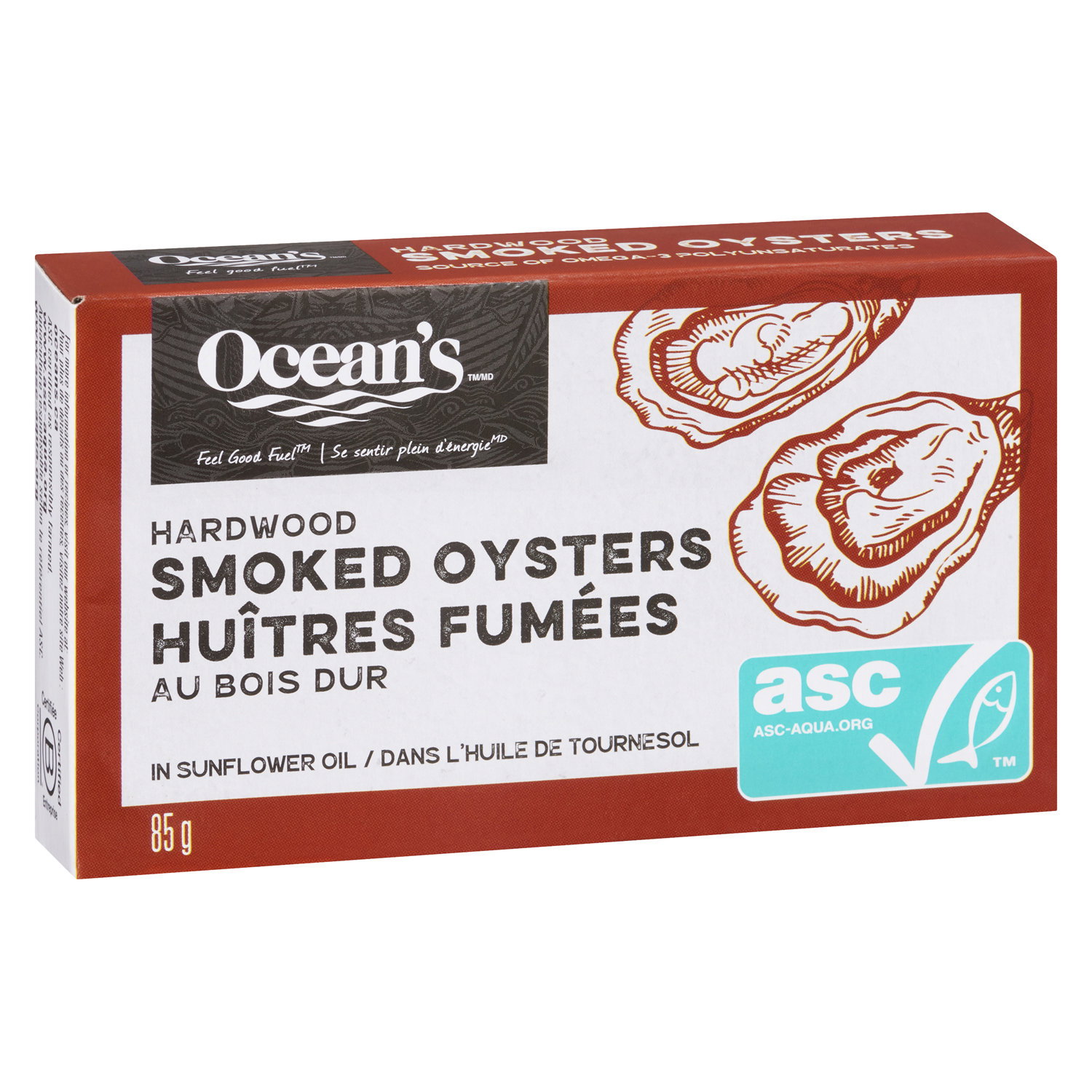 Smoked Oysters in Sunflower Oil
