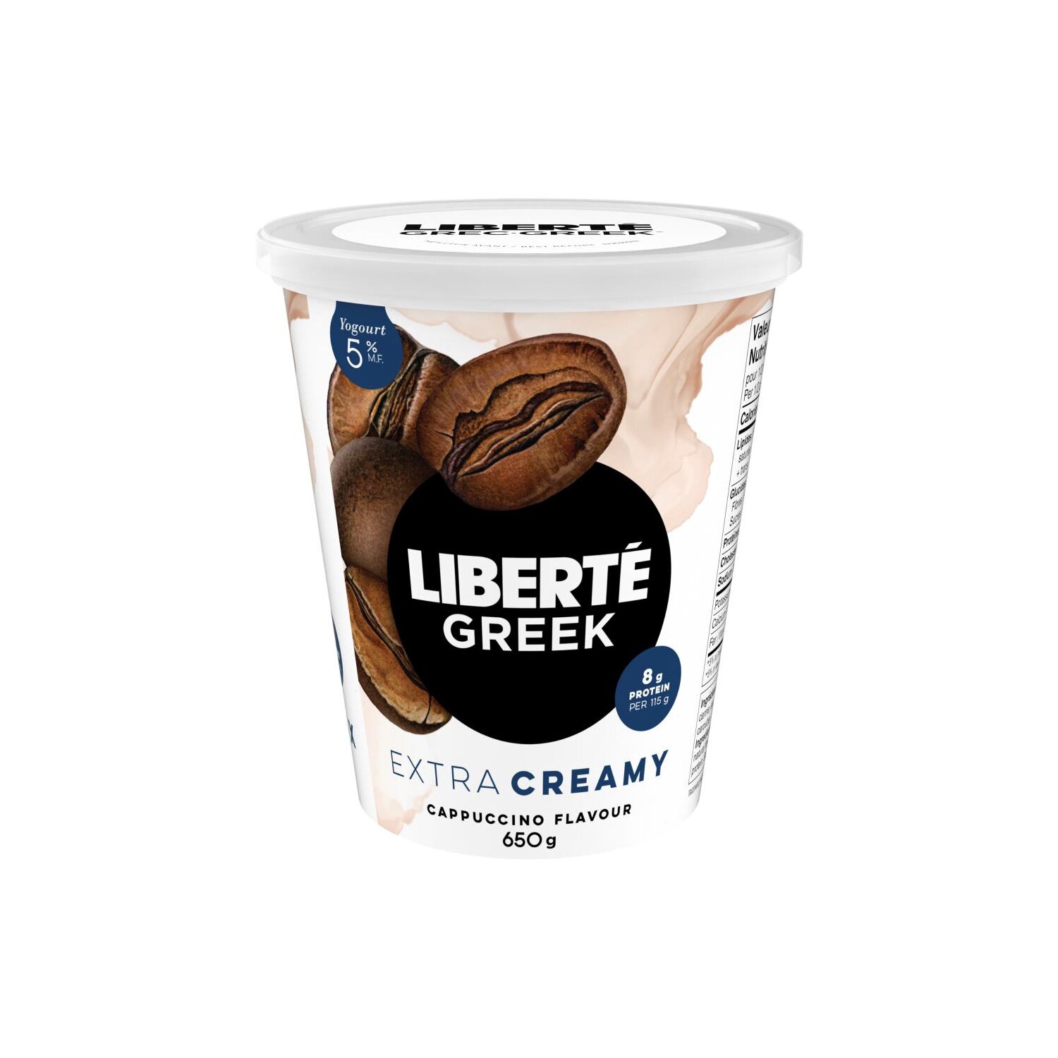 Liberte - Extra Creamy Greek Cappuccino Flavor Yogurt - Quality-Foods