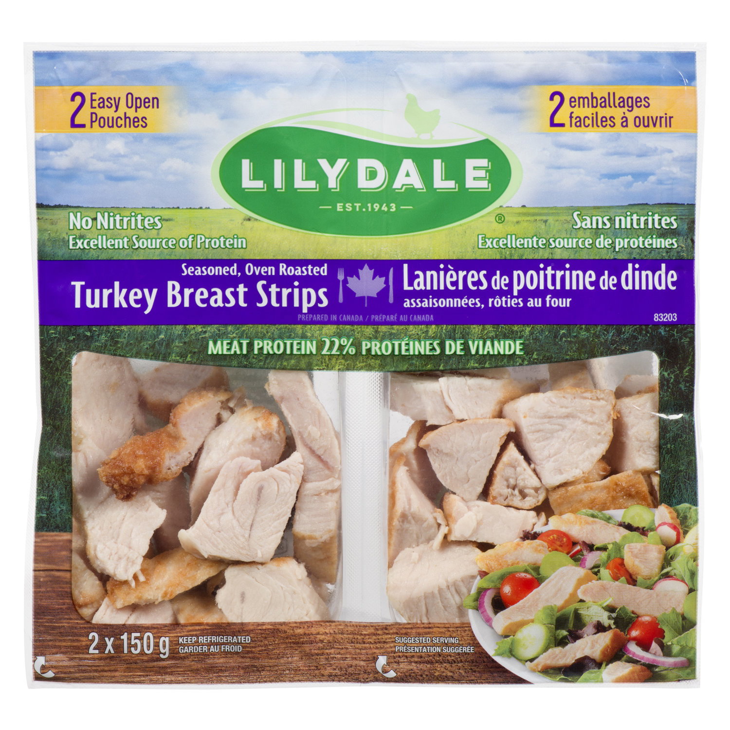 LILYDALE - Oven Roasted Turkey Breast Strips - PriceSmart Foods
