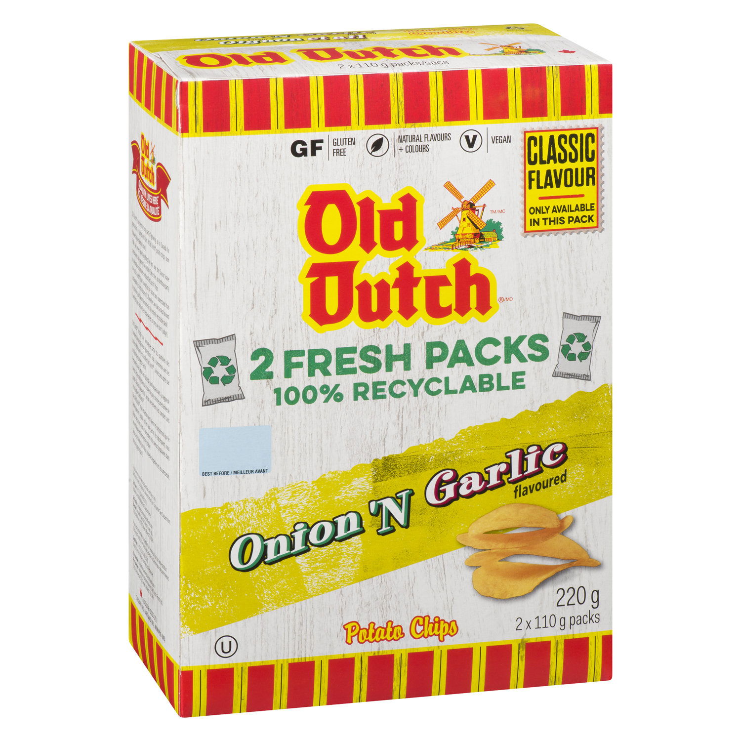 old dutch salt and vinegar chips