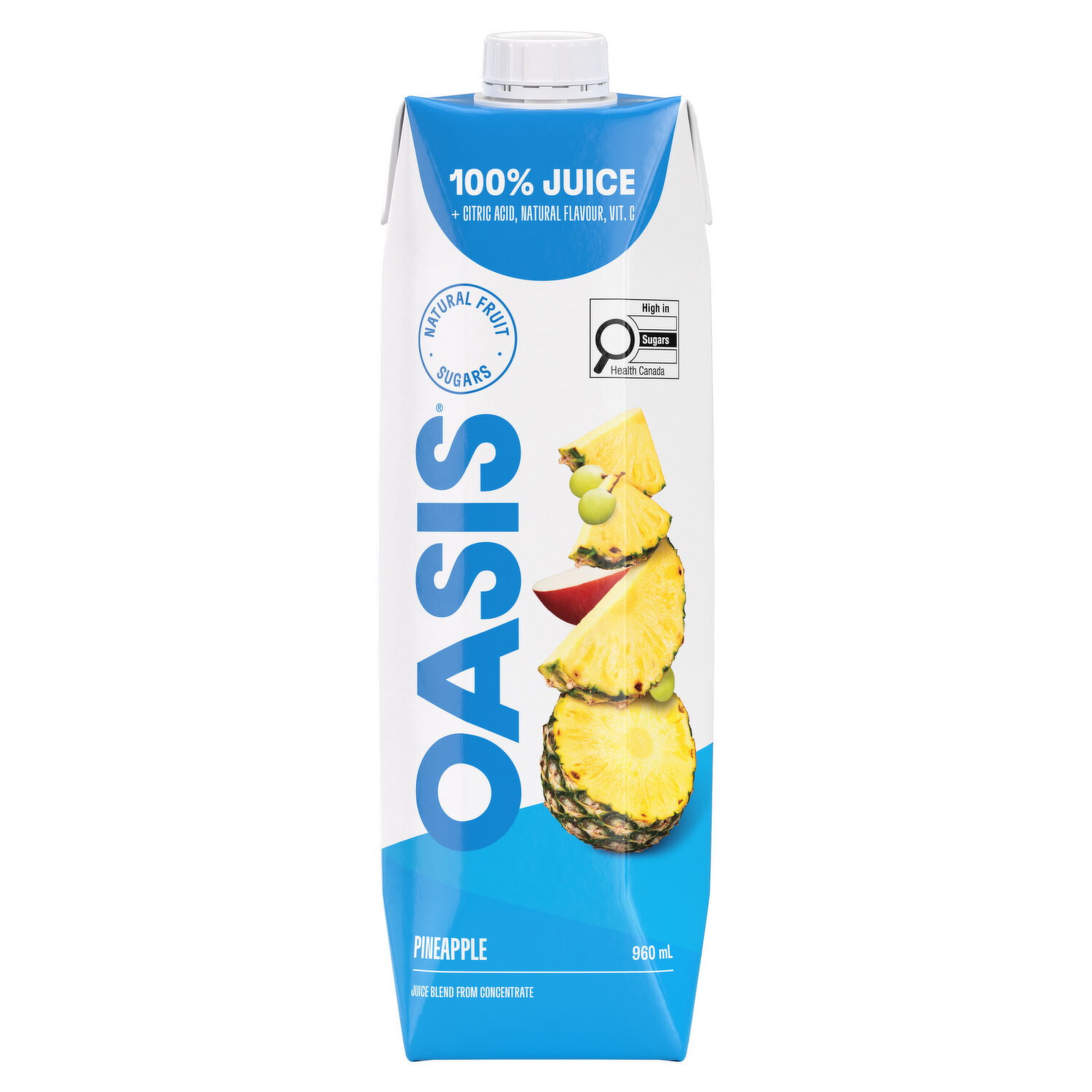 OASIS - Pineapple Juice Blend - Urban Fare