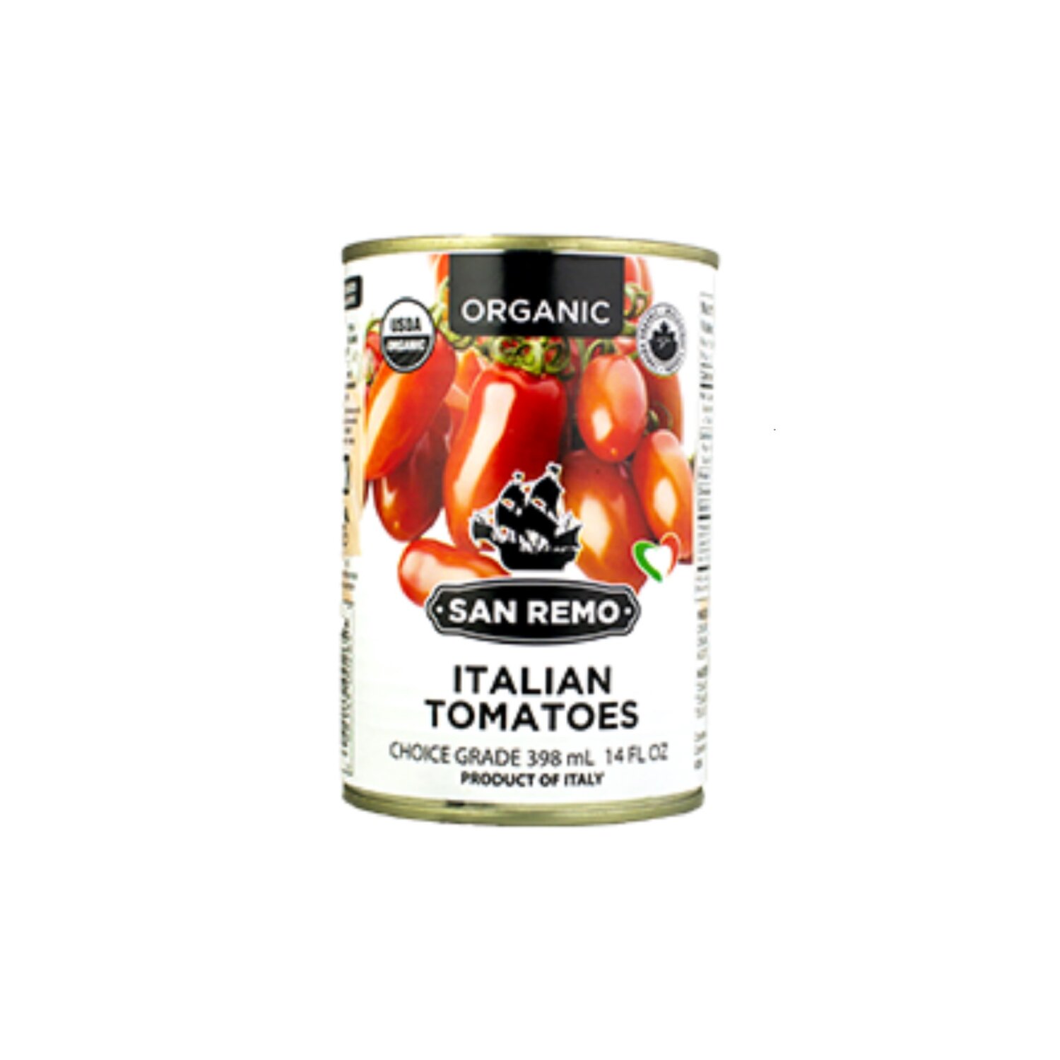 San Remo - SAN REMO Italian Whl Tomatoes Organic - Quality-Foods