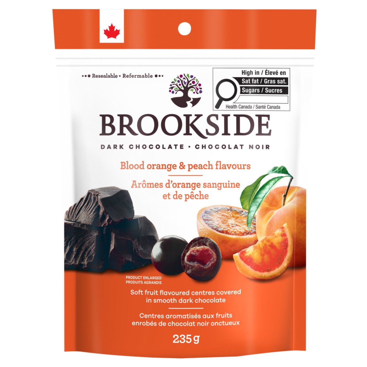 Brookside - Dark Chocolate, Blood Orange & Peach - PriceSmart Foods