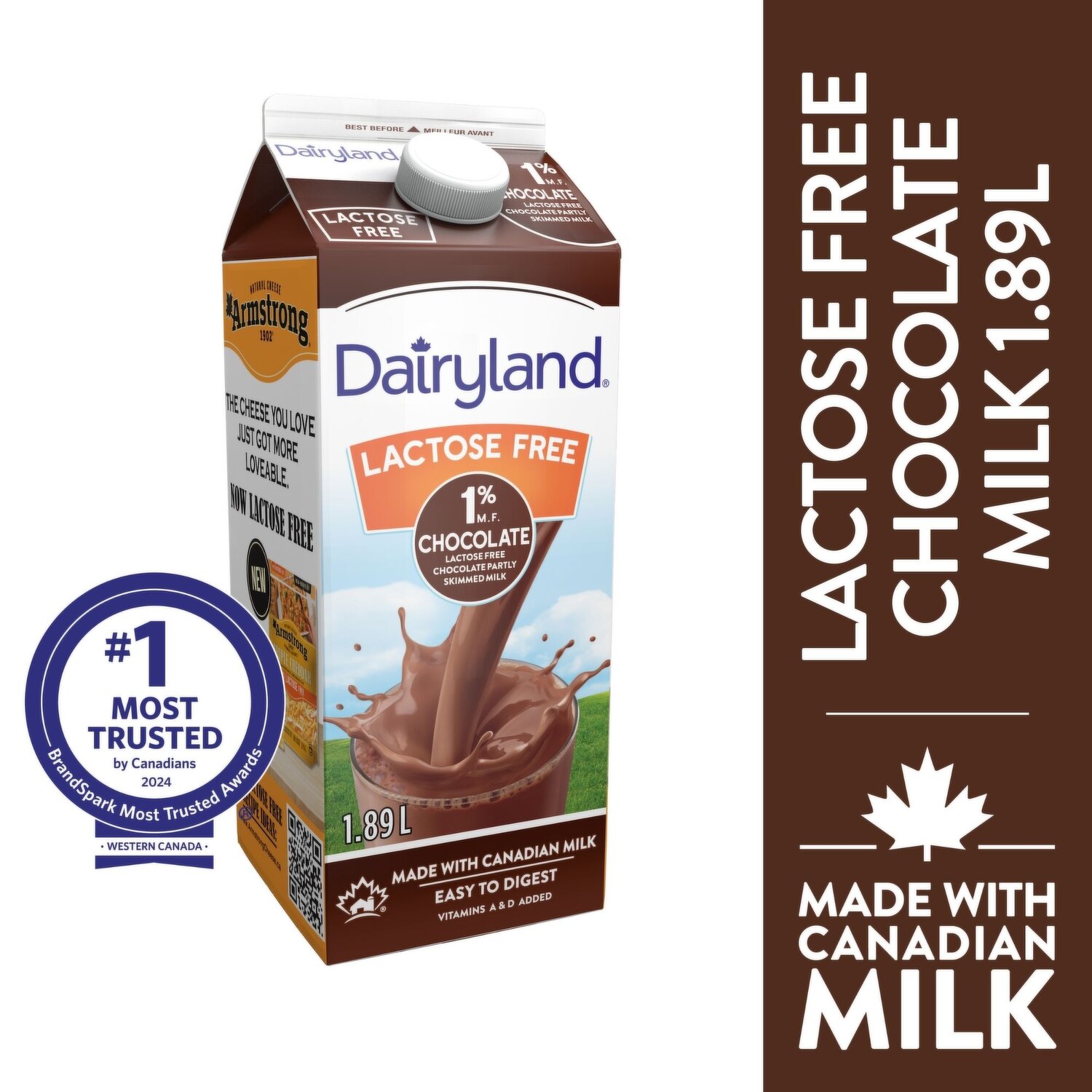 Dairyland - 1% Lactose Free Chocolate Milk - PriceSmart Foods
