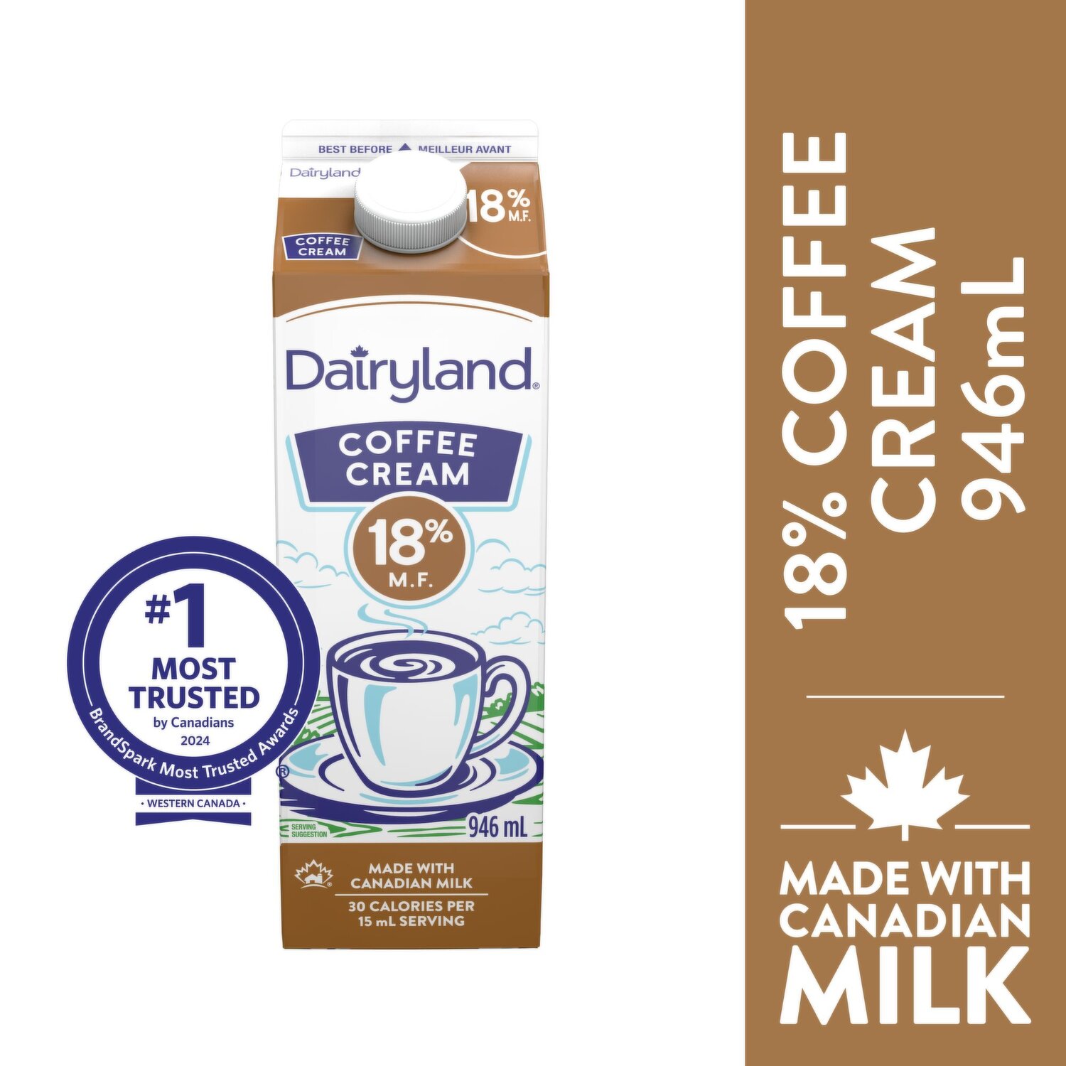 Dairyland - 18% Coffee Cream - PriceSmart Foods