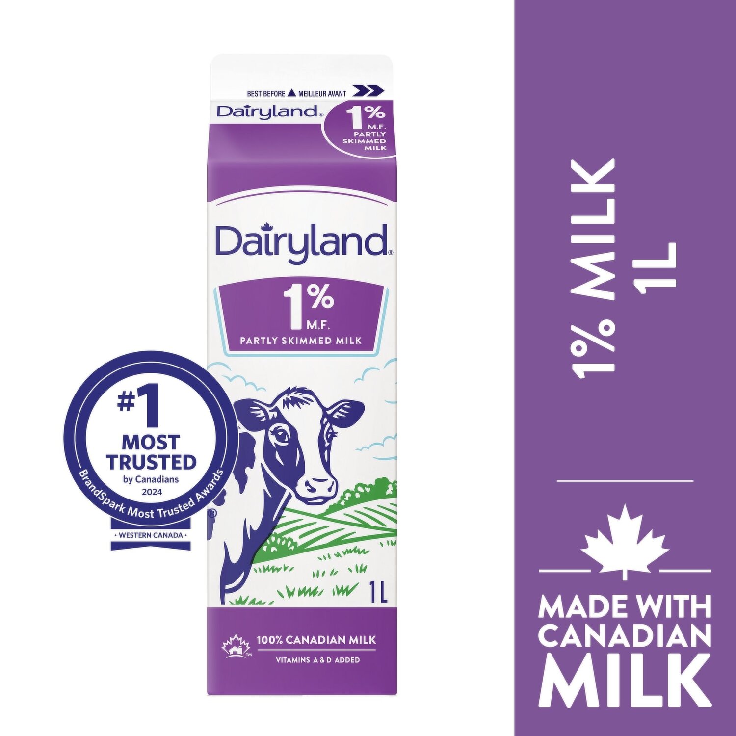 Dairyland - 1% Regular Milk - Save-On-Foods