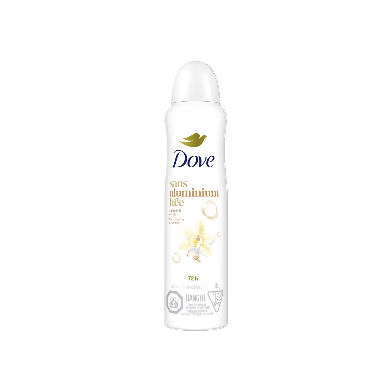 Dove - Deodorant Spray - Oat Milk & Vanilla