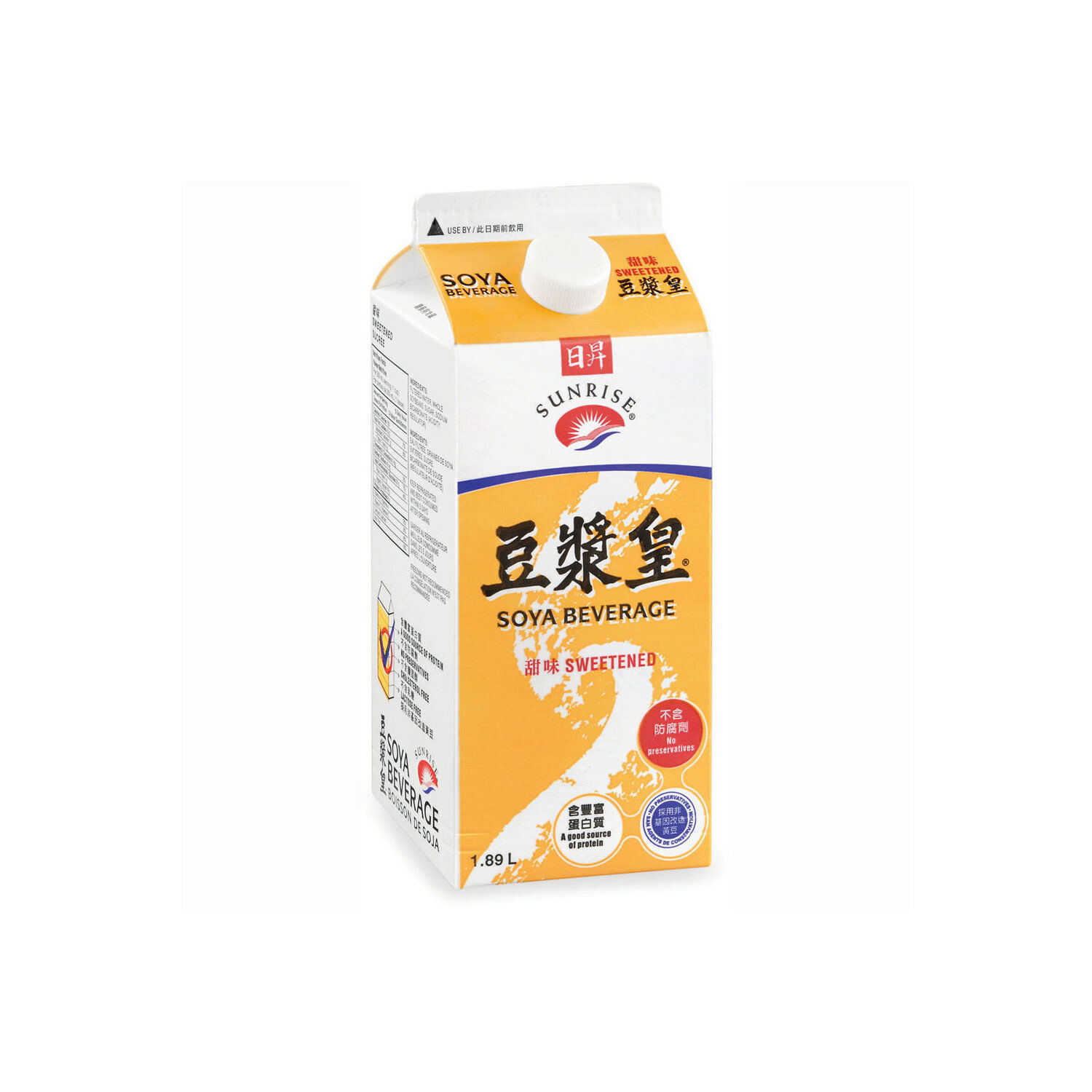 まぁ　soymilk+berry-500（値引き) Sunrise - Sweetened Soy Beverage - PriceSmart Foods
