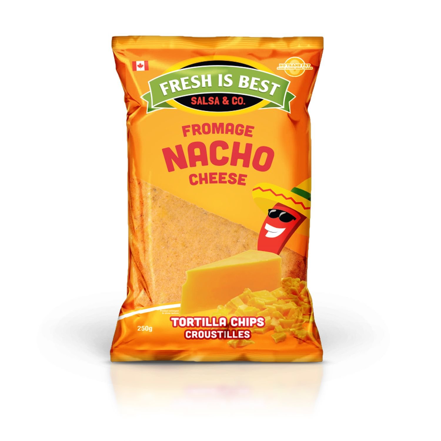 nacho cheese tortilla chips