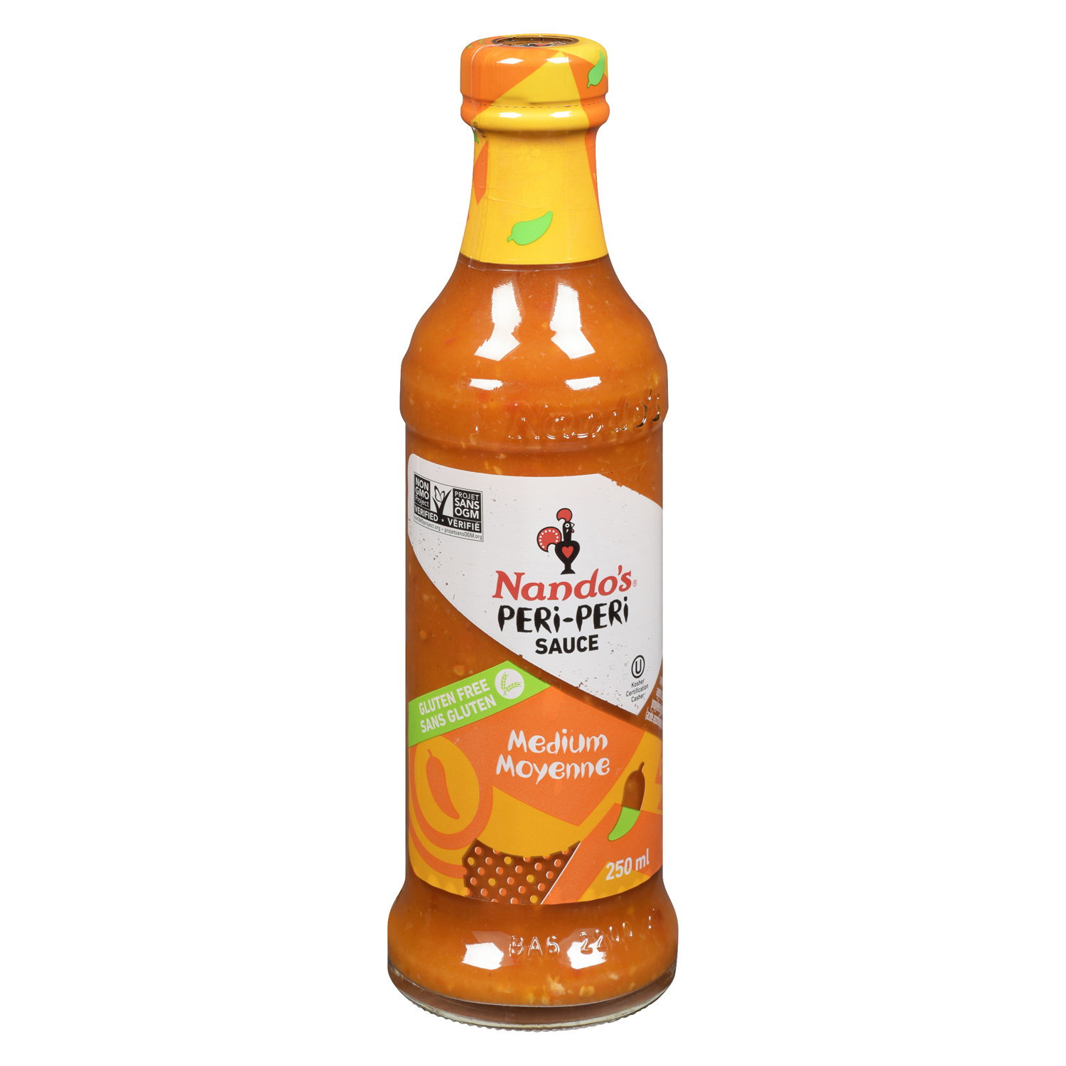 Nando's Peri-peri Sauce Medium 500g Pack Product Of Nando's - - New Zealand Nandos Peri Peri