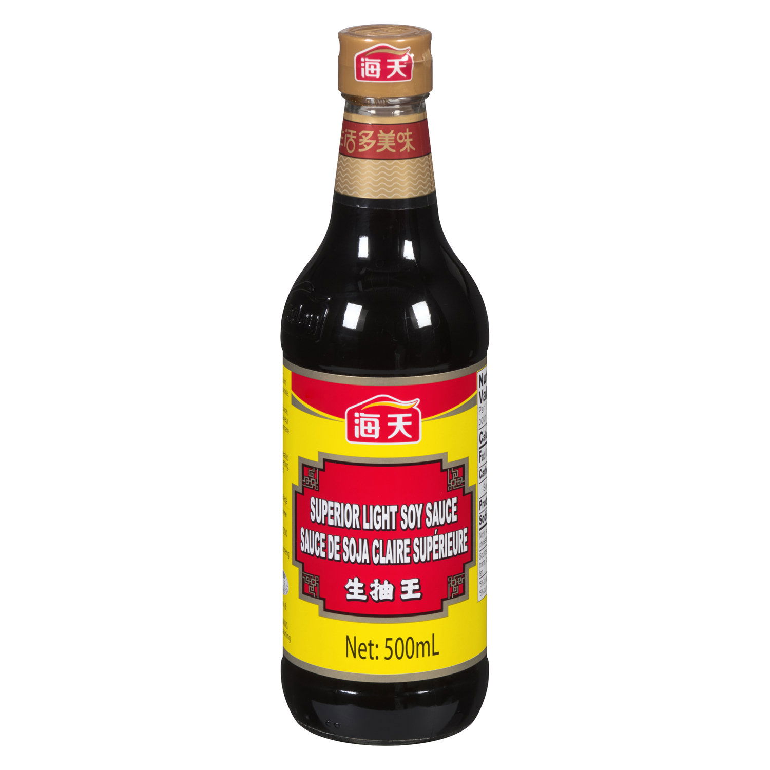 HAITIAN Golden Label Superior Light Soy Sauce 500l